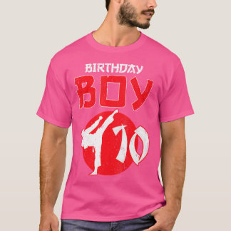 Karate Taekwondo 10 Years Old Birthday Martial Art T-Shirt