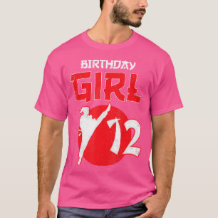 Karate Taekwondo 12 Years Old Birthday Martial Art T-Shirt