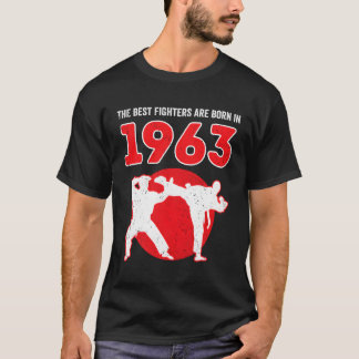 Karate Taekwondo 60 Born In 1963 T-Shirt