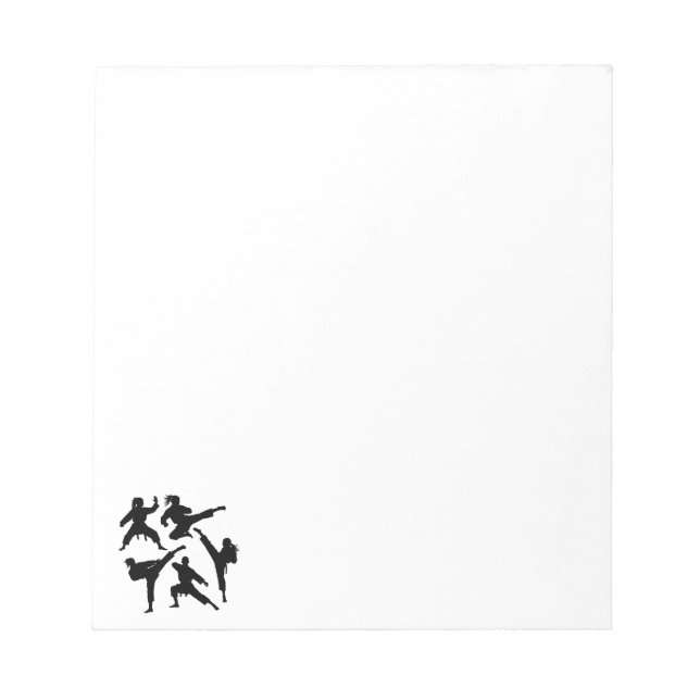  Karate / Taekwondo / judo Notepad (Front)