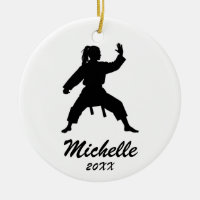 Karate / Taekwondo / judo Personalized Christmas