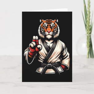 Karate Tiger Fierce Discipline Champion 1 Card