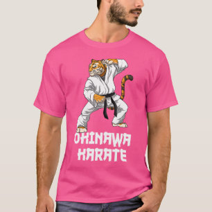 Karate Tiger Okinawa Karate Japanese Martial Arts T-Shirt