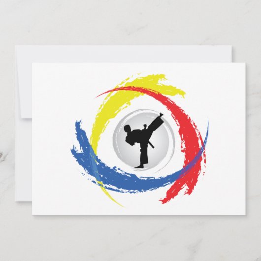 Karate Tricolor Emblem (Front)