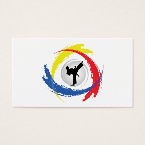 Karate Tricolor Emblem