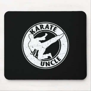 Karate Uncle Karate Fighting Uncle Karate  Mouse Pad