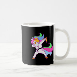 Karate Unicorn Karatecorn Girls Coffee Mug