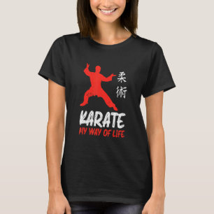 Karate Uniform To Match Karate Pants & Karate Belt T-Shirt