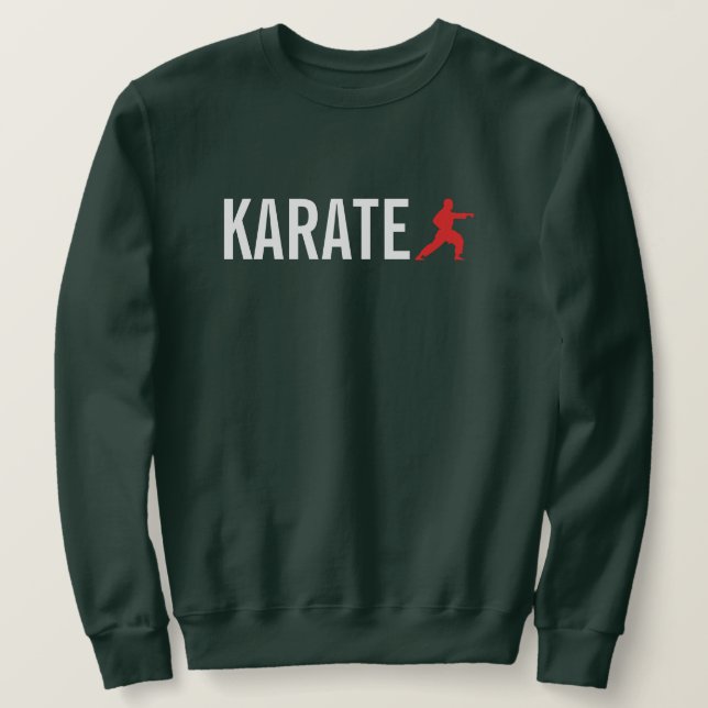 Karate Warrior Sweatshirt (Design Front)