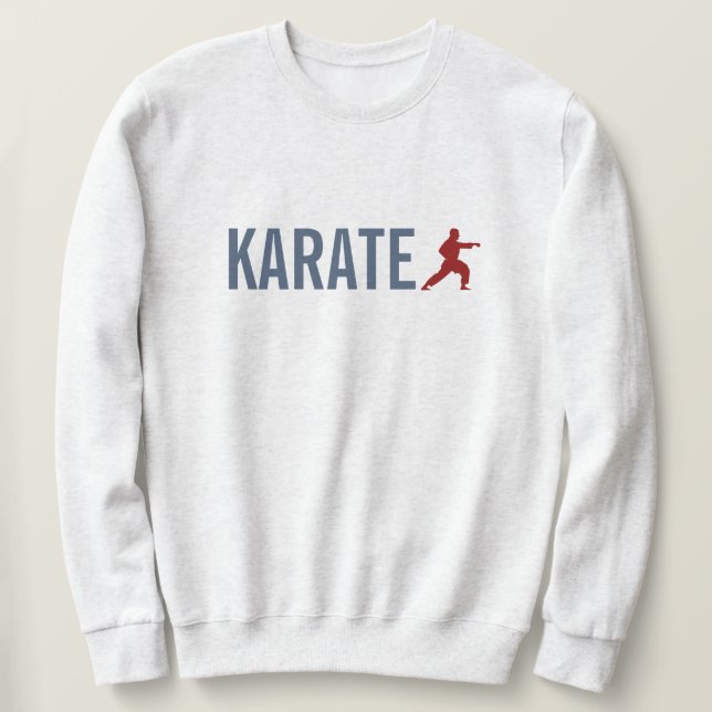 Karate Warrior Sweatshirt (Design Front)