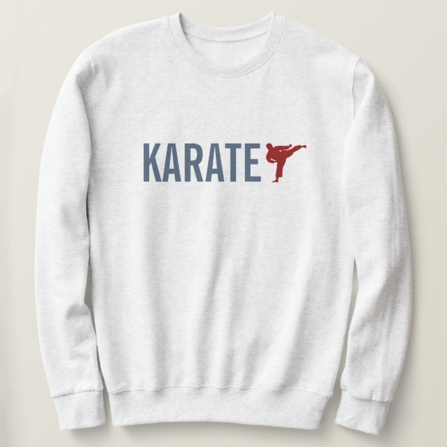 Karate Warrior Sweatshirt (Design Front)