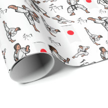 Karate Wrapping Paper