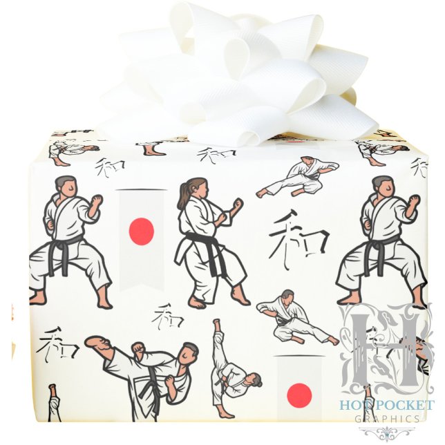Karate Wrapping Paper (Creator Uploaded)