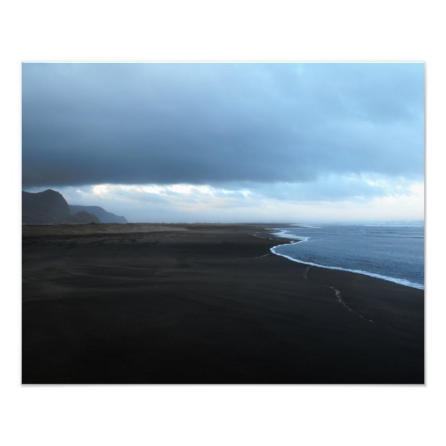 Karekare Beach New Zealand Photo Print (Front)