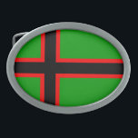 Karelia National Flag Belt Buckle<br><div class="desc">Patriotic flag of Karelia.</div>