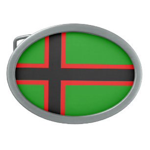 Karelia National Flag Belt Buckle