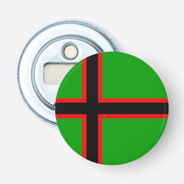 Karelia National Flag Bottle Opener (Front)