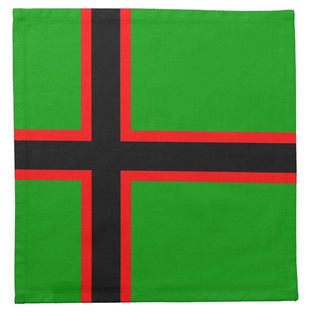 Karelia National Flag Cloth Napkin (Front)