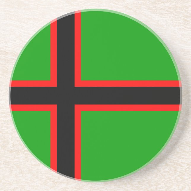 Karelia National Flag Coaster (Front)