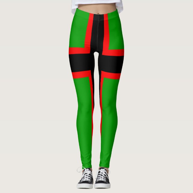 Karelia National Flag Leggings (Front)