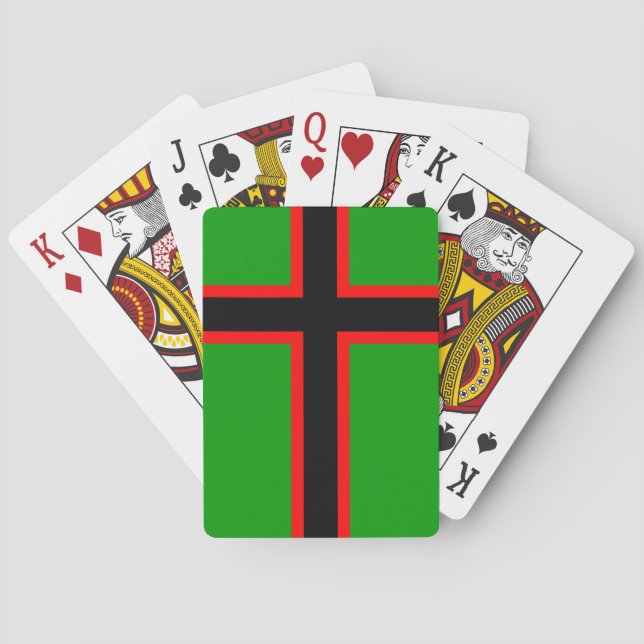 Karelia National Flag Poker Cards (Back)