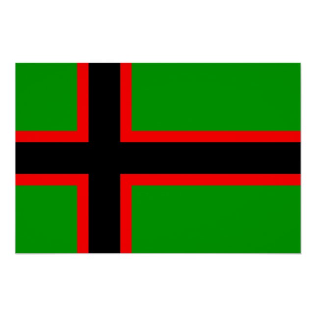 Karelia National Flag Poster (Front)