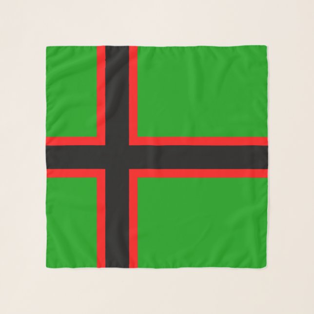 Karelia National Flag Scarf (Front)
