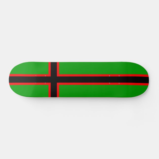 Karelia National Flag Skateboard (Horz)