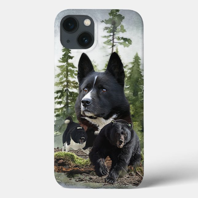 Karelian Bear Dog     Case-Mate iPhone Case (Back)