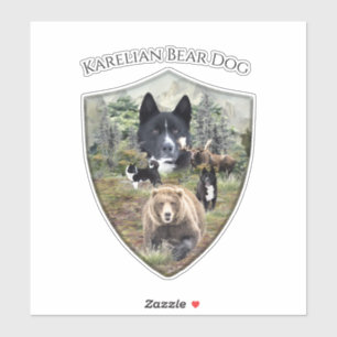 Karelian Bear Dog Sticker