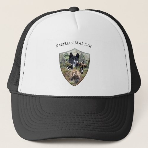 Karelian Bear Dog     Trucker Hat