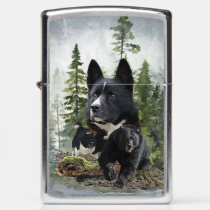 Karelian Bear Dog Zippo Lighter