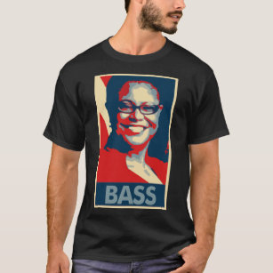 Karen Bass Poster Political Parody T-Shirt