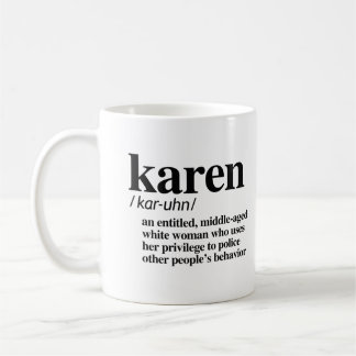 Karen Definition Coffee Mug