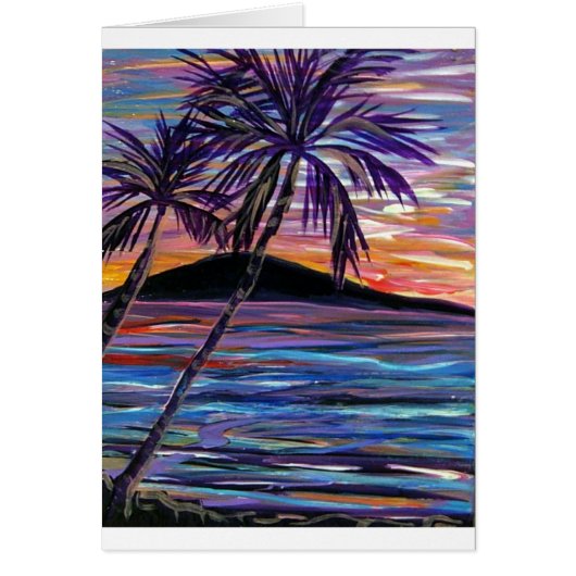 karen H's sunset Cards (Front)