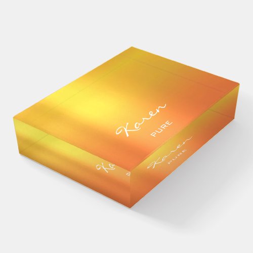 Karen NAME MEANING Summer Best Friend Gift  Paperweight