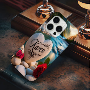 Karen's Heart by the River iPhone 15 Pro Case