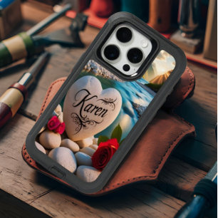 Karen's Heart by the River iPhone 15 Pro Case