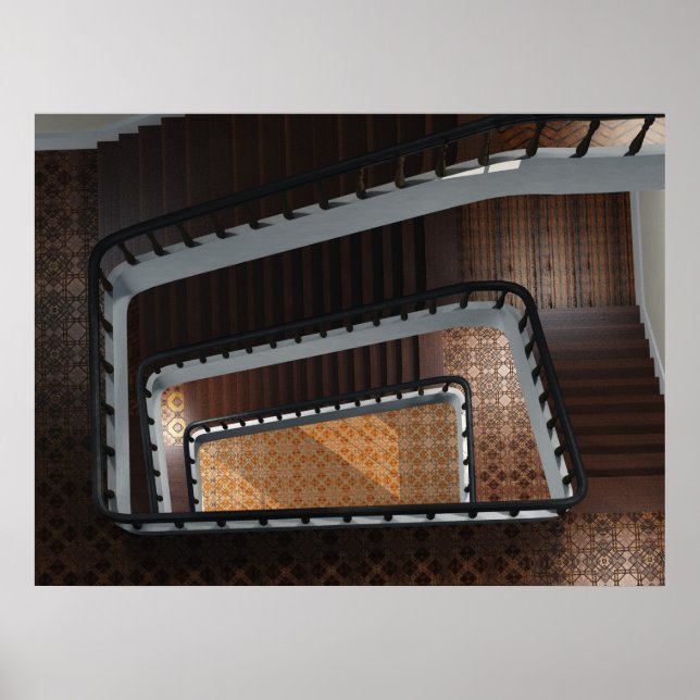 Karen's Stairs Poster (Front)