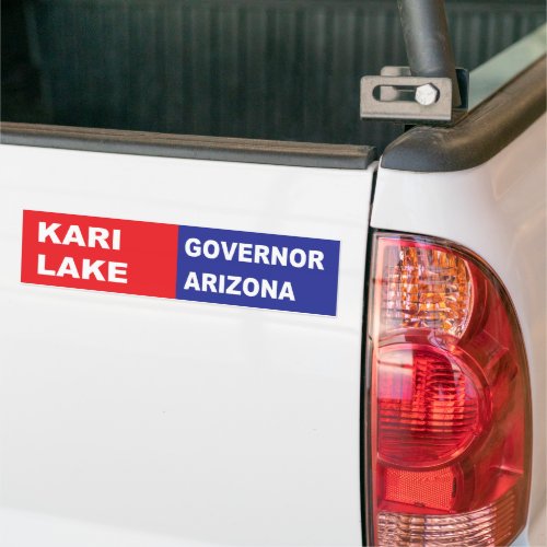 Kari Lake Arizona Governor Bumper Sticker