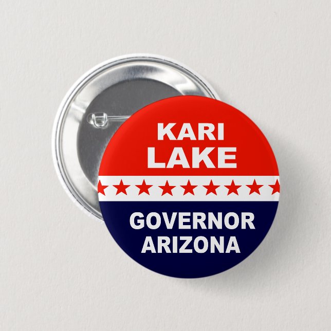 Kari Lake Arizona Governor Button (Front & Back)