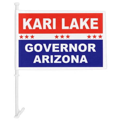 Kari Lake Arizona Governor Car Flag