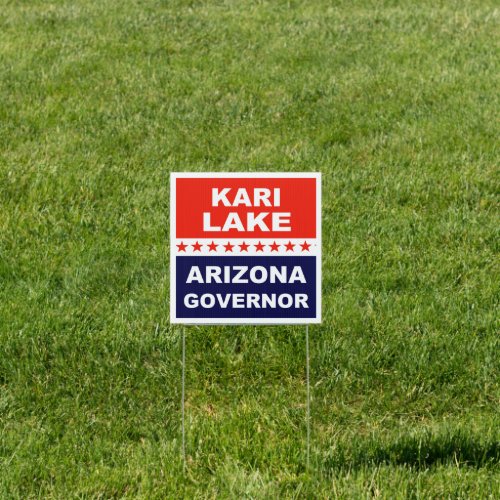 Kari Lake Arizona Governor Sign