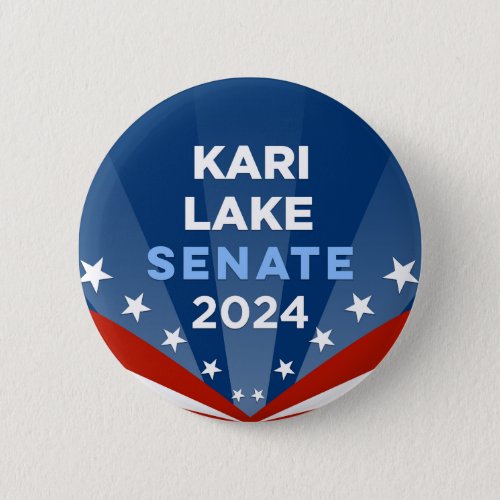 Kari Lake Arizona US Senate 2024 Button