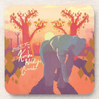 Kariba Wildlife Corridor Beverage Coaster