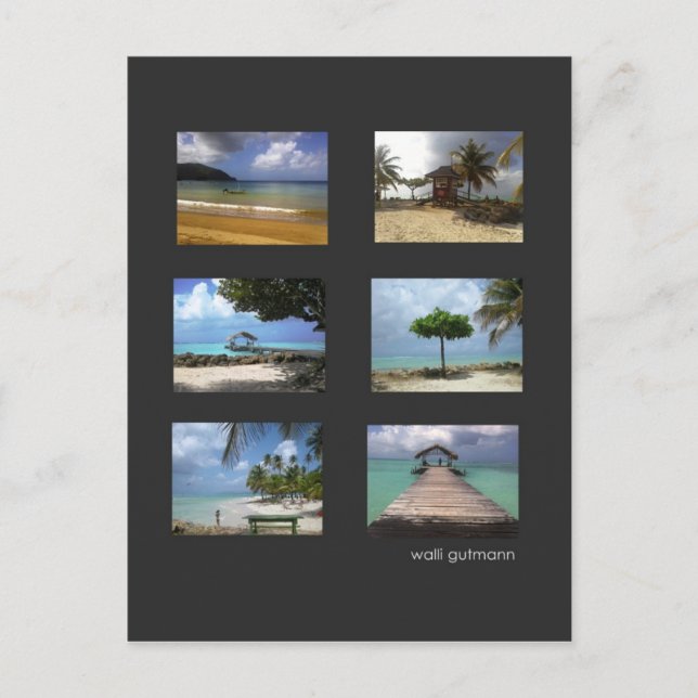 Karibiktraum Postcard (Front)