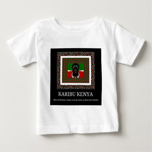Karibu Kenya Hakuna Matata Baby T_Shirt