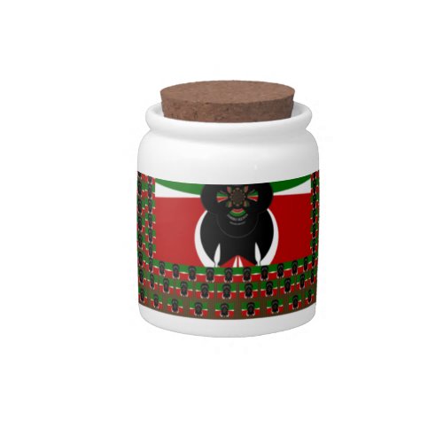 Karibu Kenya Hakuna Matata Candy Jar