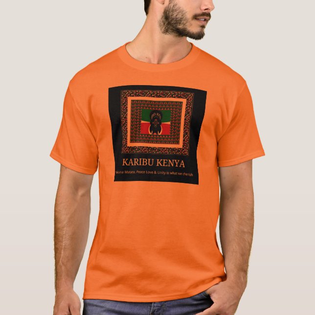 Karibu Kenya Hakuna Matata T-Shirt (Front)
