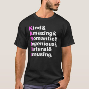 Karina Name Gift Personalized Karina T-Shirt